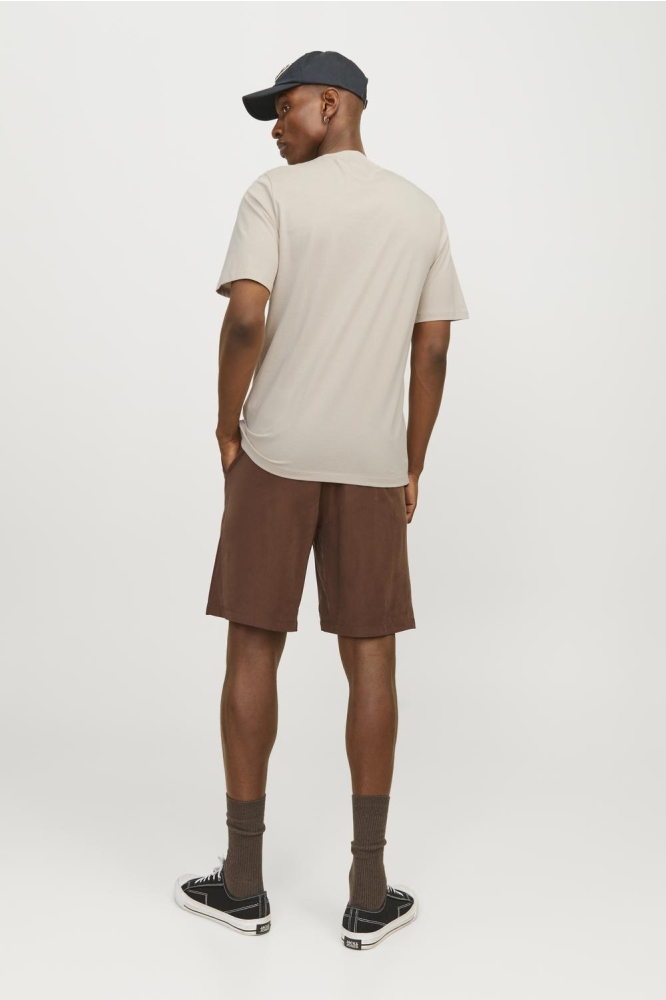 JJEORGANIC BASIC TEE SS O-NECK NOOS 12156101 MOONBEAM